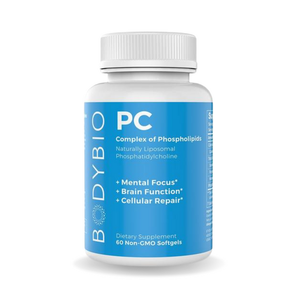 BodyBio PC (Phosphatidylcholine) 60 caps