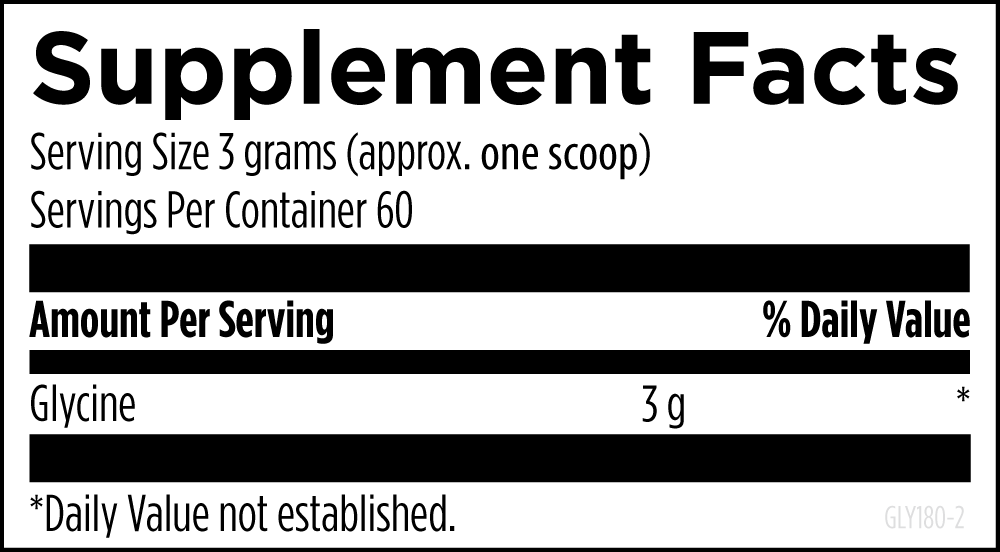 Glycine Powder 180g – CrohnsColitisLifestyle